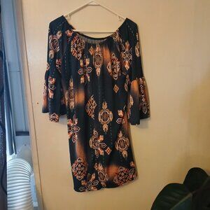 No brand women's green and pink dress Size Large/Extra Large